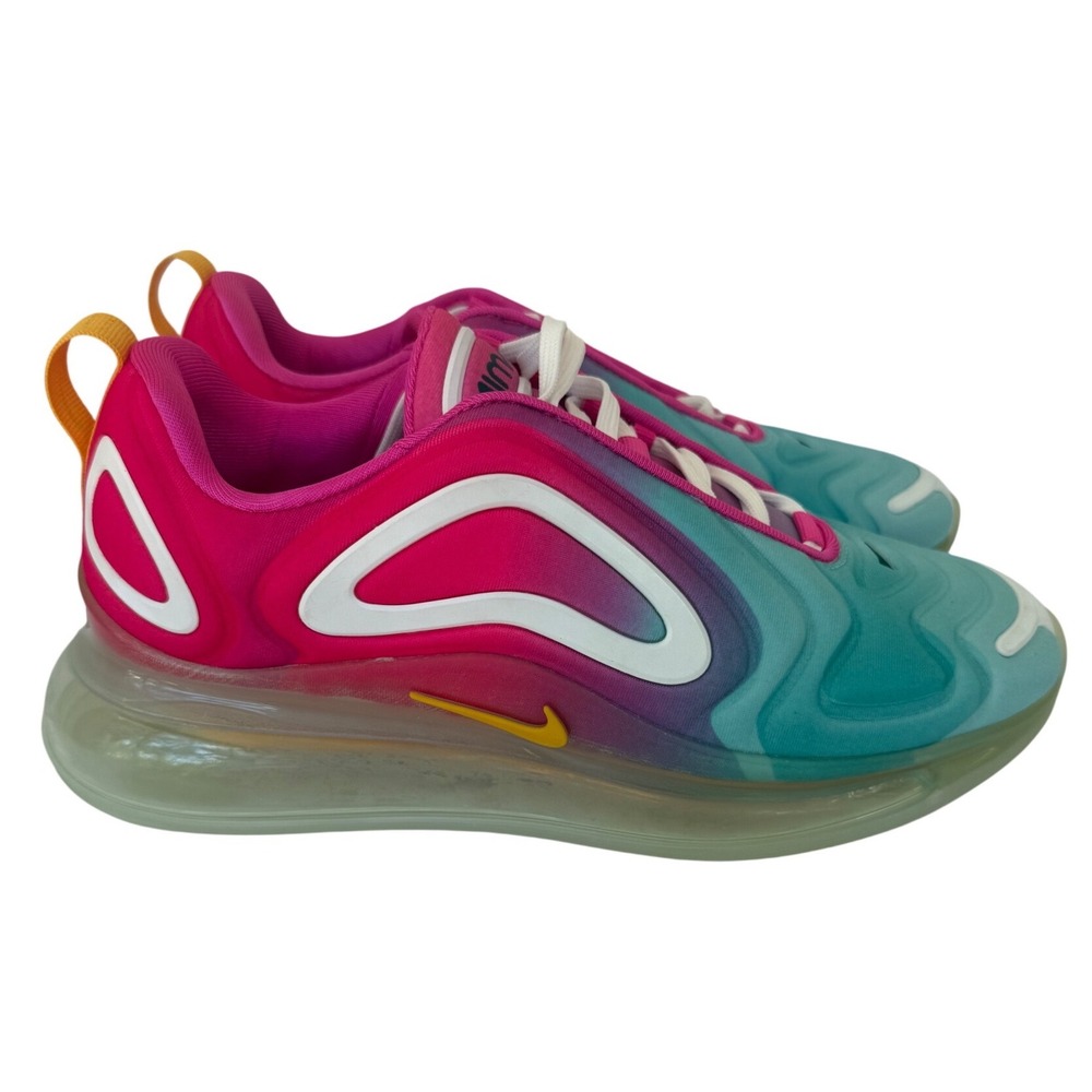 New Nike Air Max 720 Sunset Women 7.5 Teal Pink Gradient Sneakers CJ0567-300